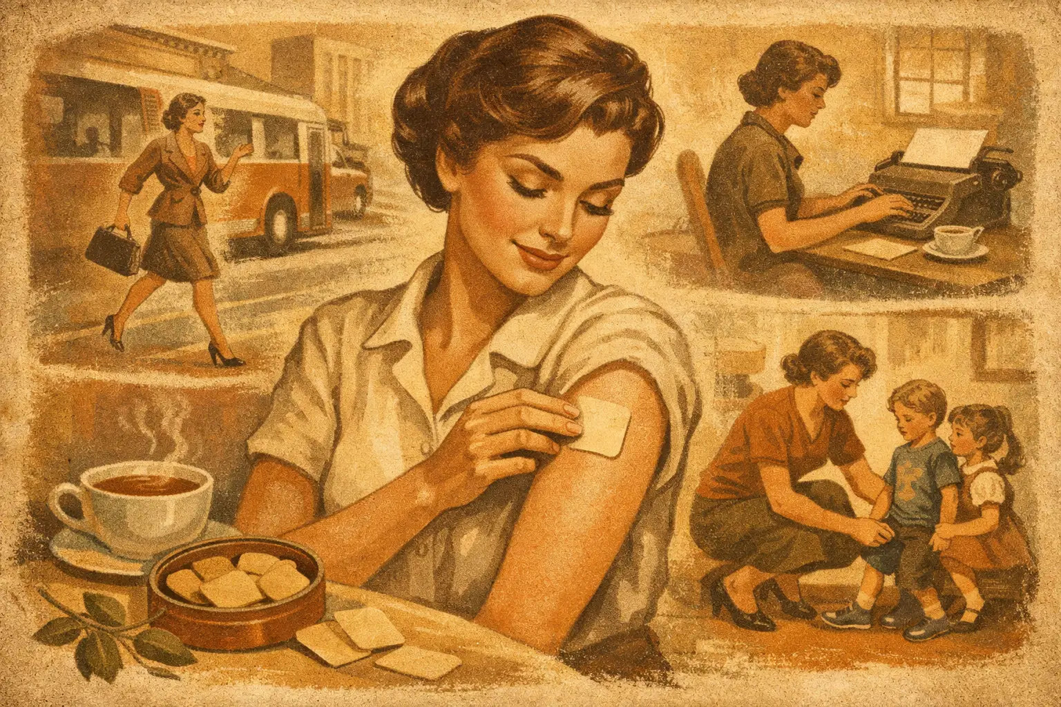 Latex Free Wellness Patches for Busy Days