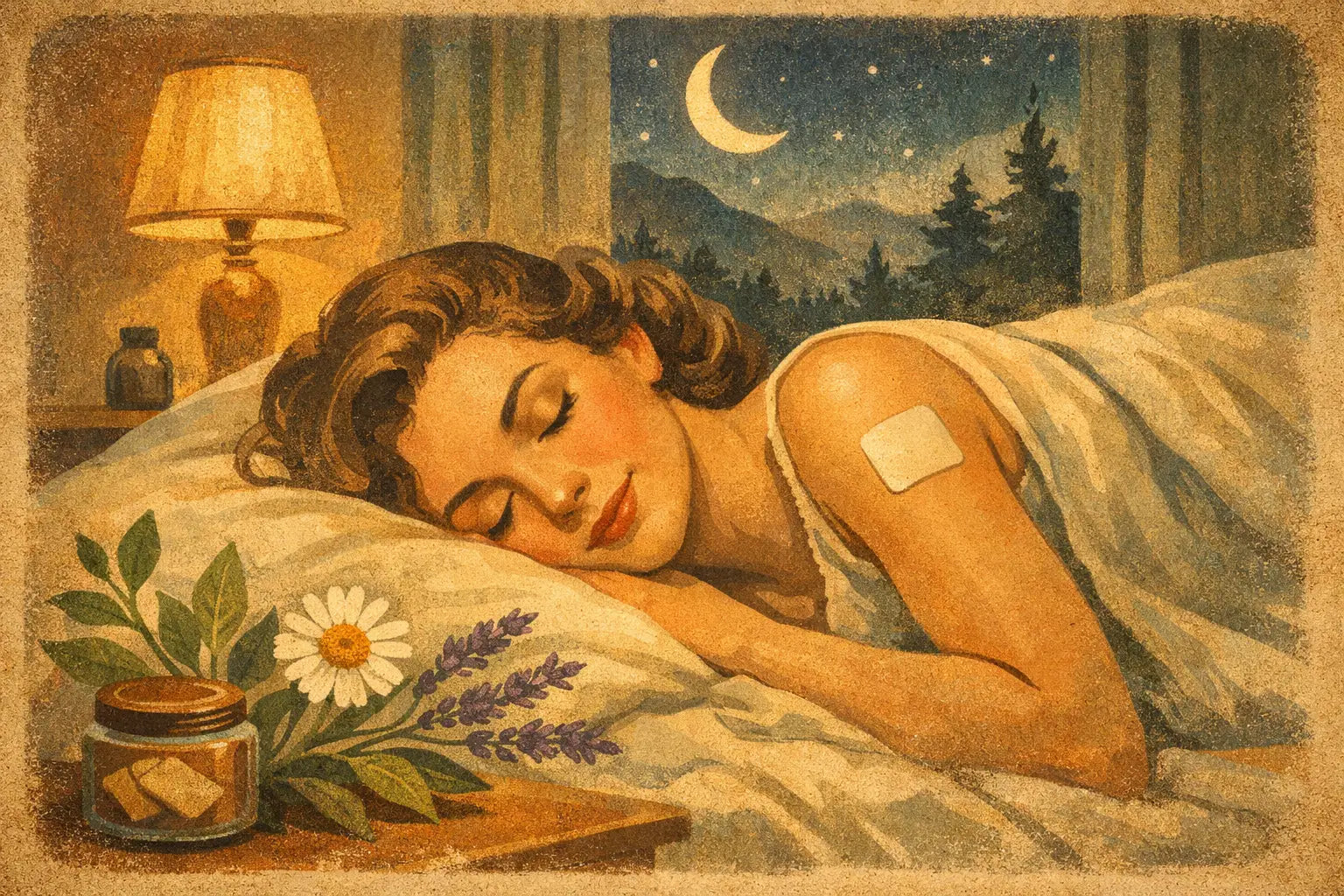 Plant Powered Sleep Patches for Better Nights