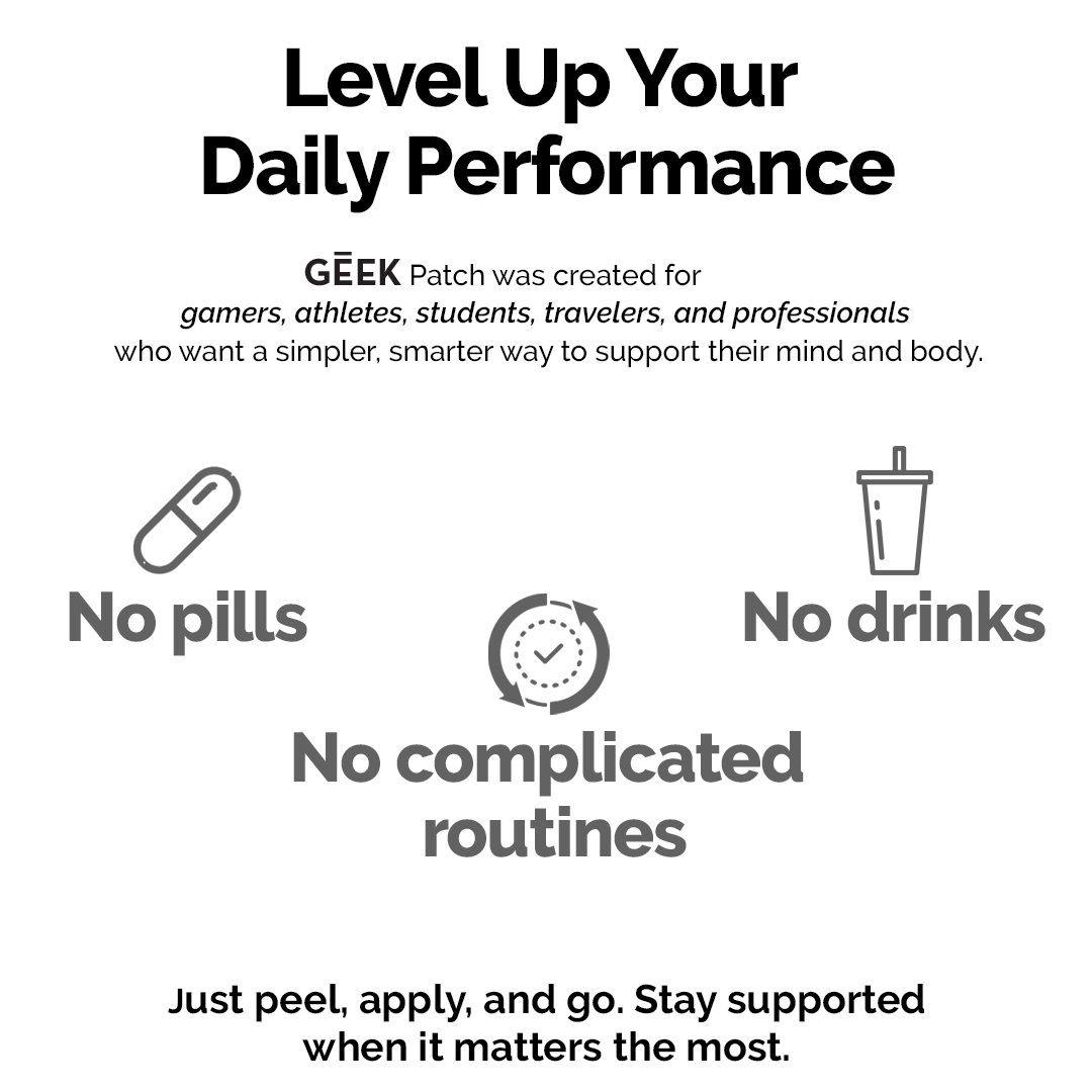 GĒEK PATCH SLEEP EXTRA STRENGTH